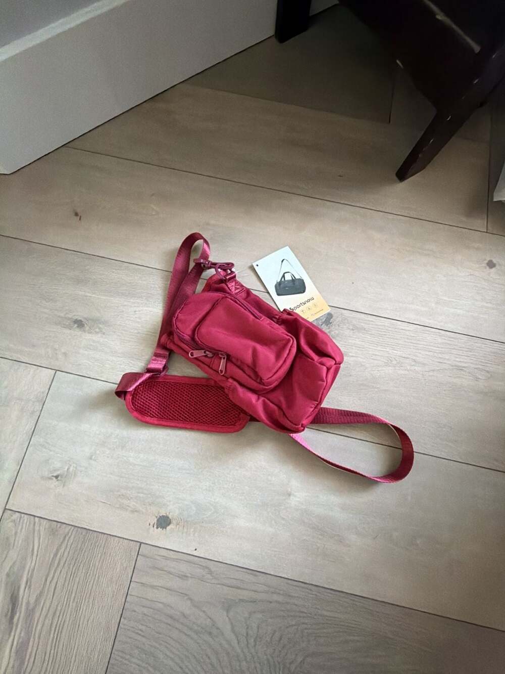Sportsnew Insulated Water Bottle Holder Crossbody Bag with Phone Pocket